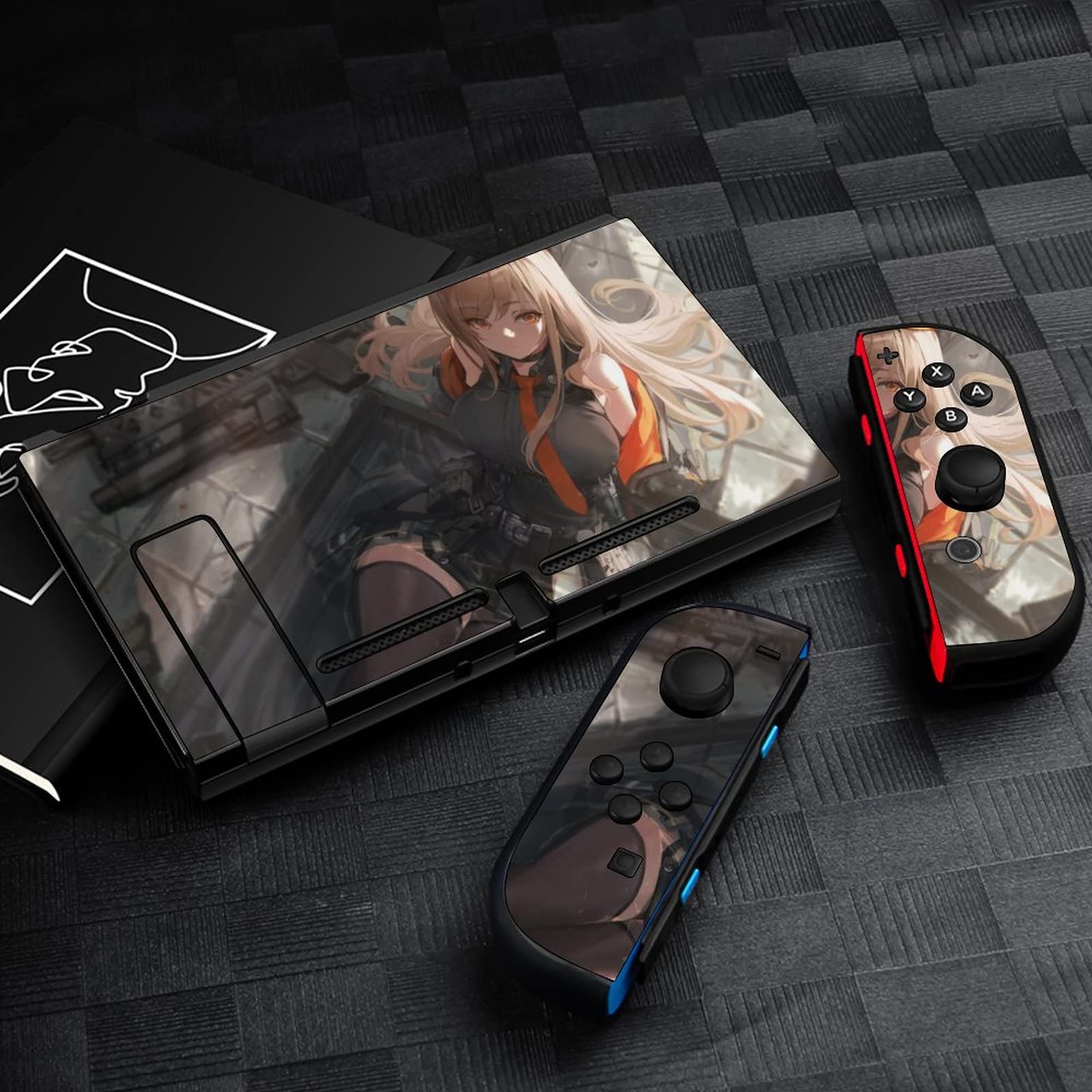 Amazon.co.jp: Switch/Switch Lite専用 スキンシール アニメ柄 勝利の